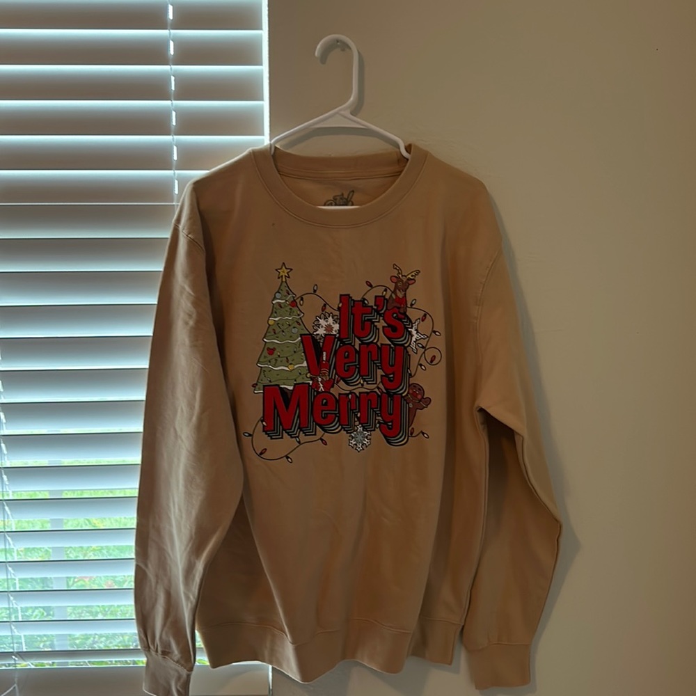 Lost Bros It’s Very Merry Sweatshirt Size Large
